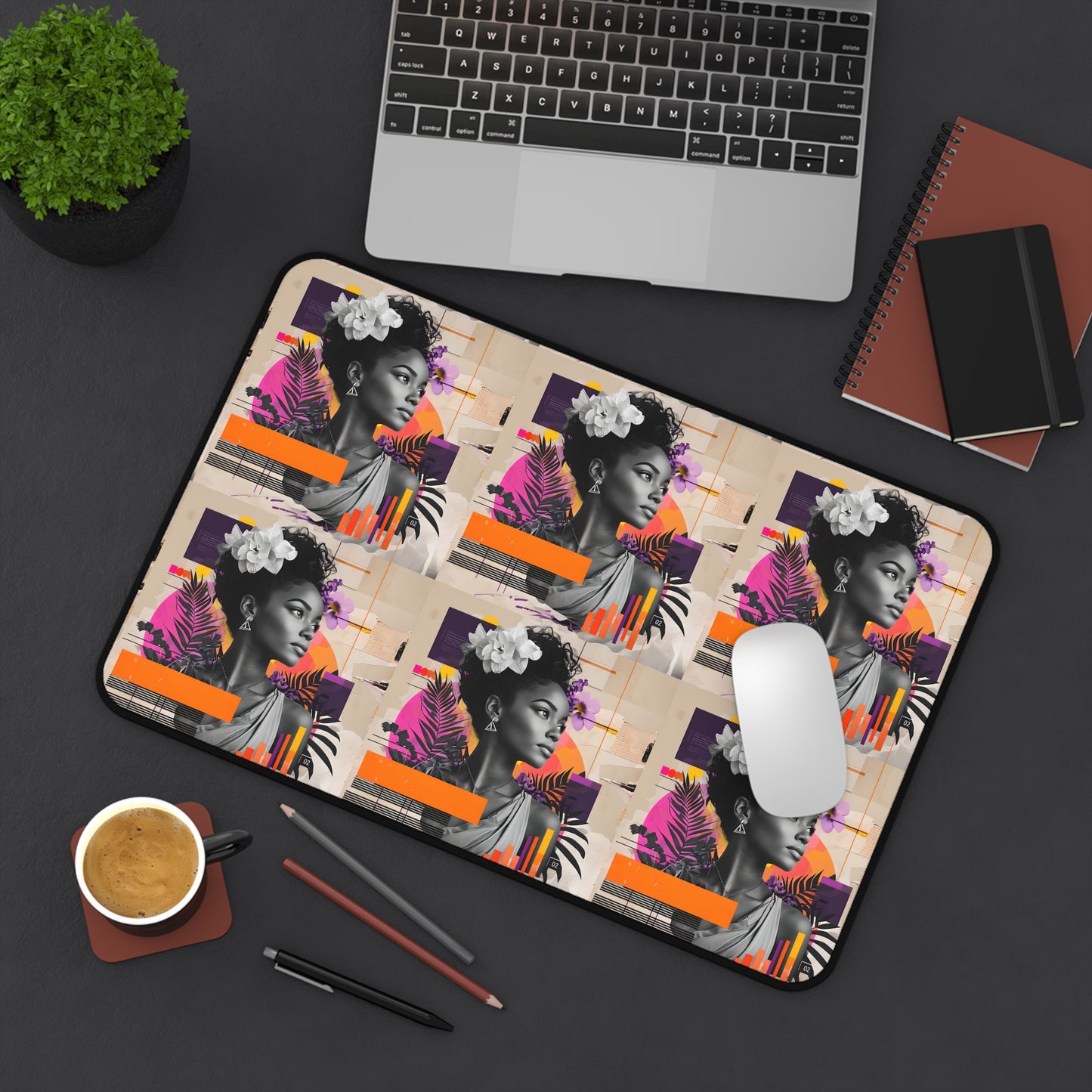 Jazz Date Desk Mat