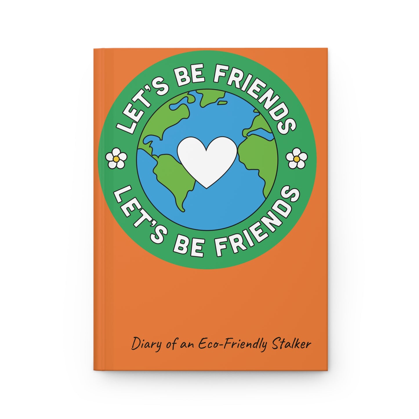Matte Hardcover Journal with Stalking Title Design