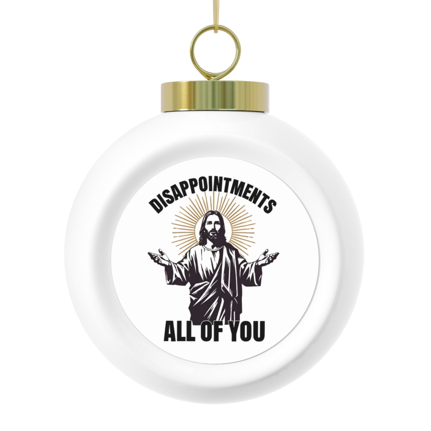 No Snacks For Anyone Christmas Ornament