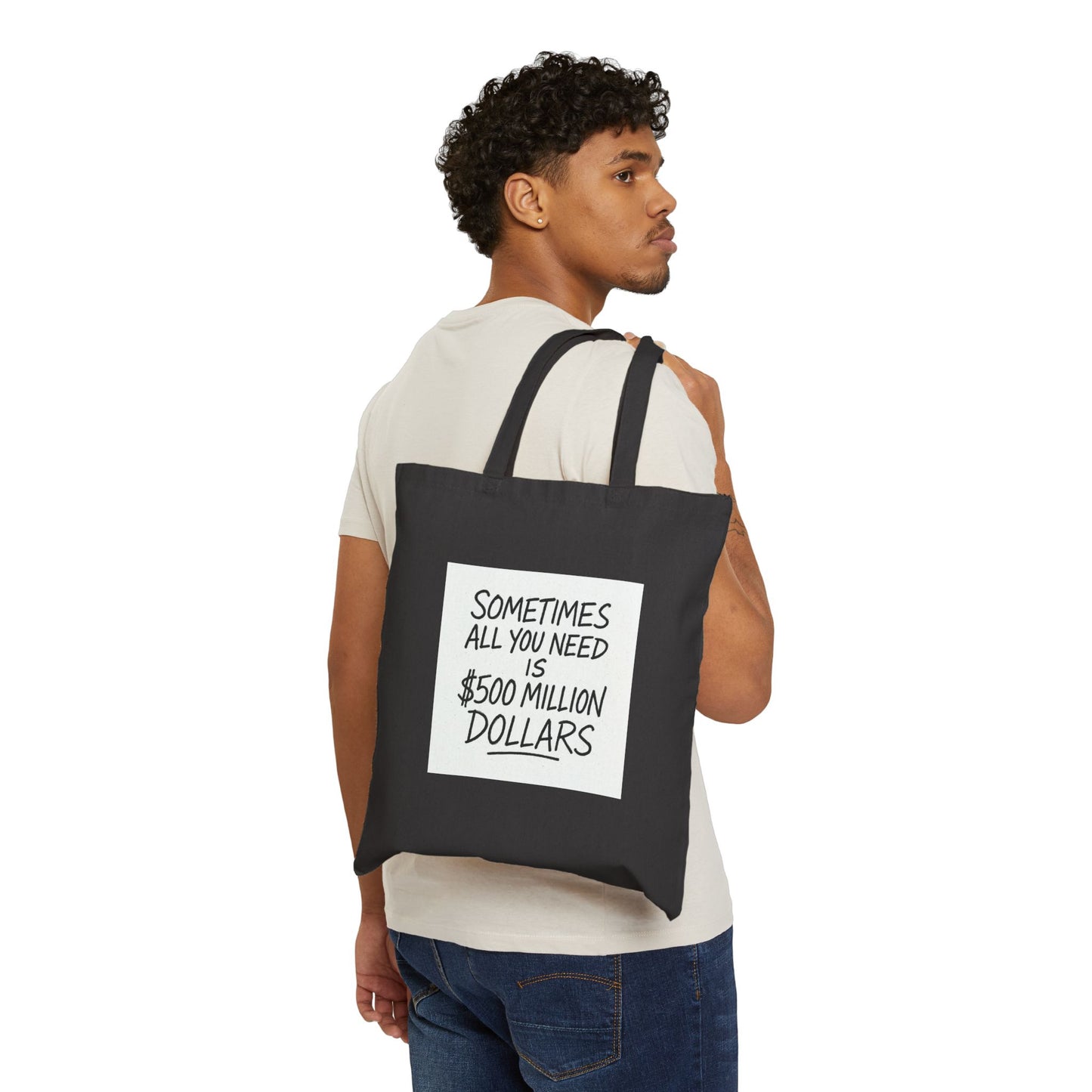 Random Thoughts Canvas Tote