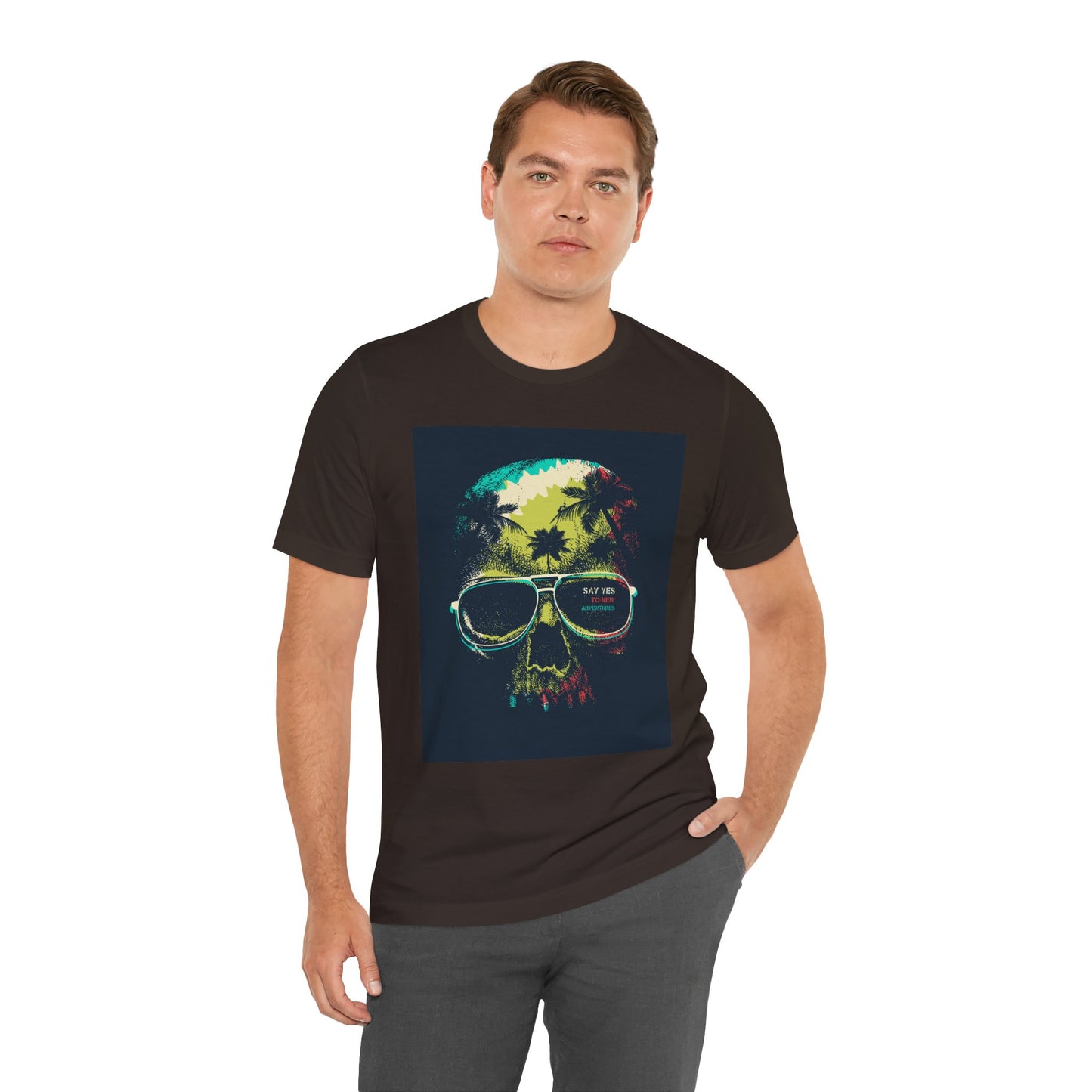 Velvet Skull Tee