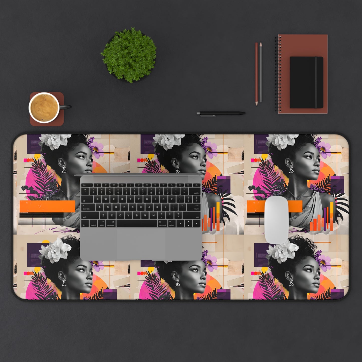 Jazz Date Desk Mat