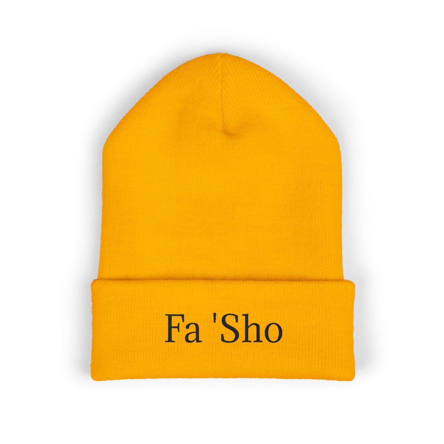 Fa 'Sho Cuffed Beanie