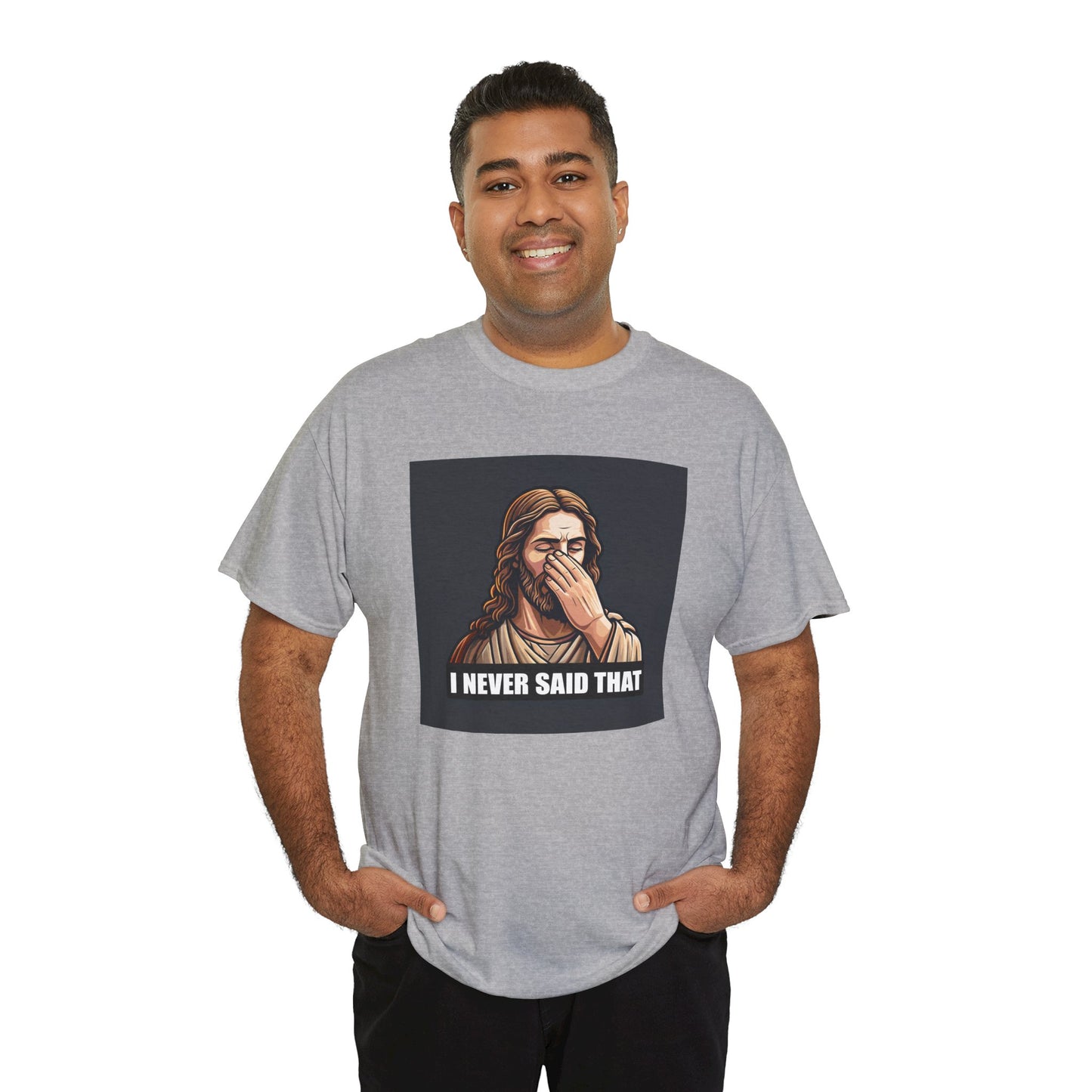 Heavy On The "No, I Didn't" Tee