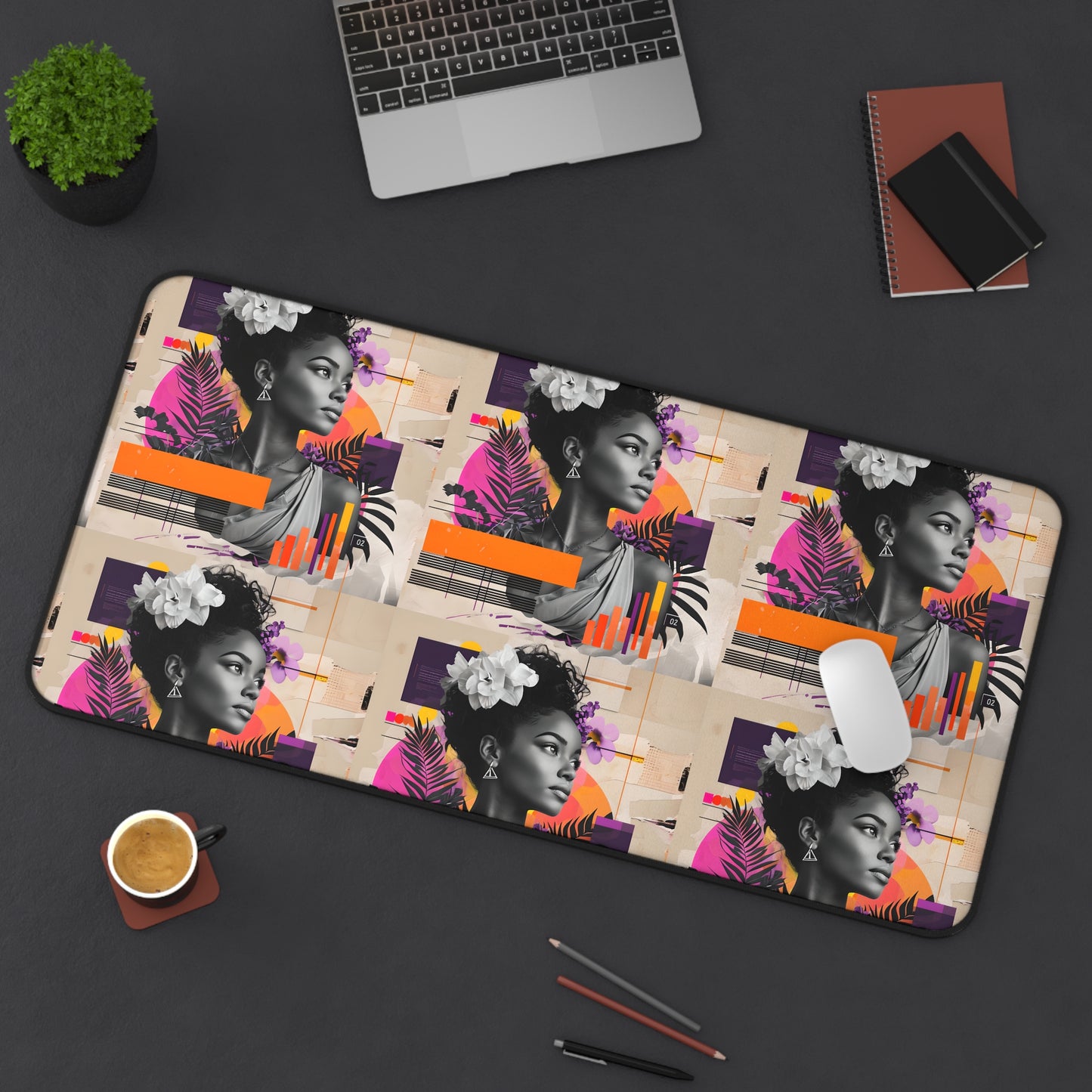 Jazz Date Desk Mat