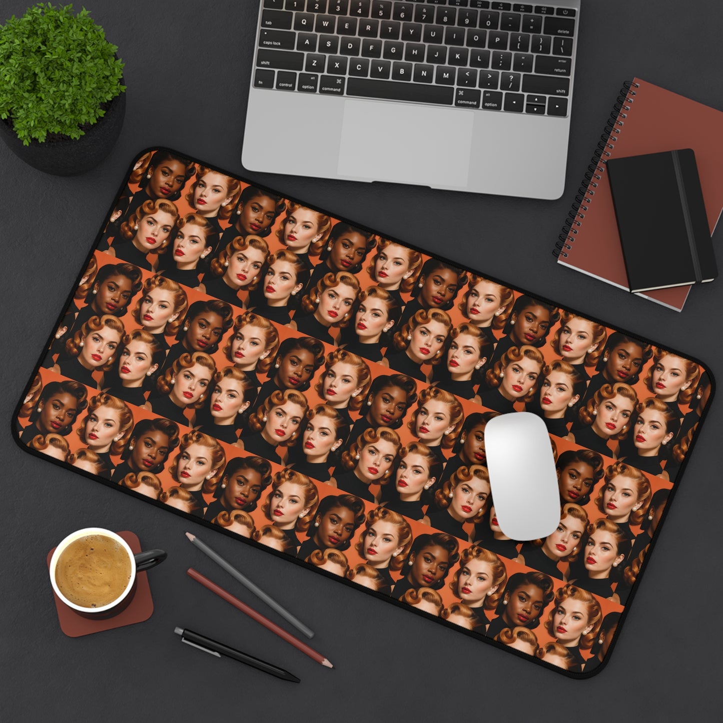 Gagged Desk Mat