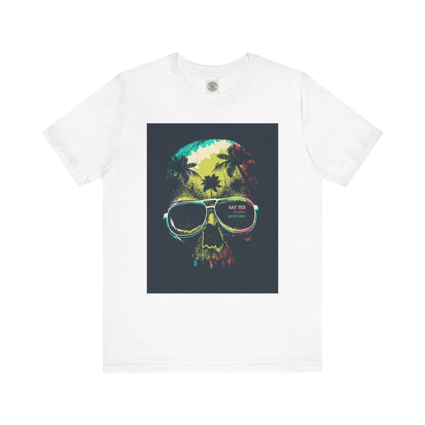Velvet Skull Tee