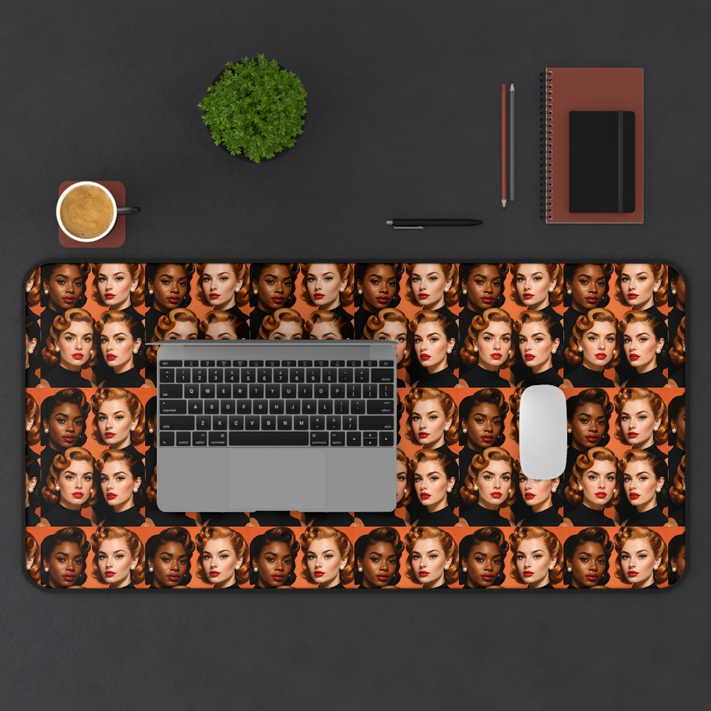 Gagged Desk Mat