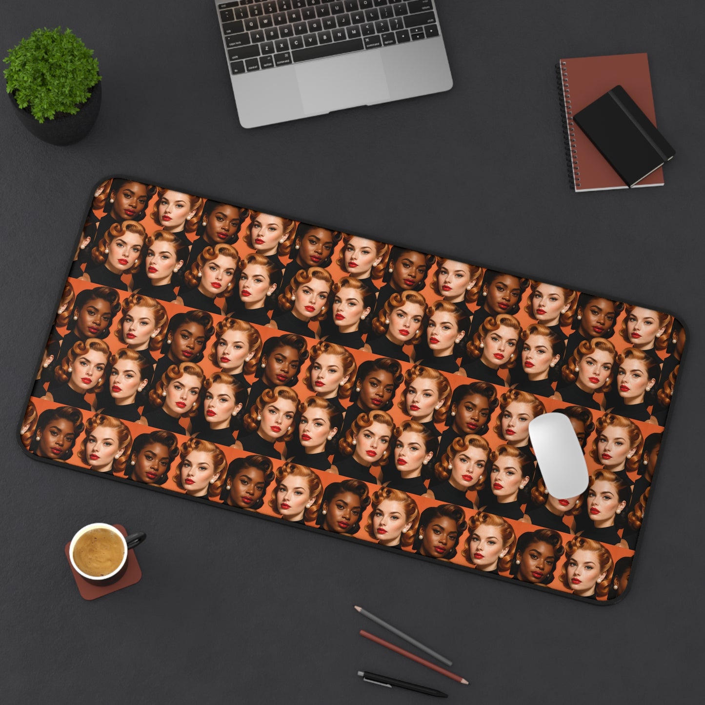 Gagged Desk Mat