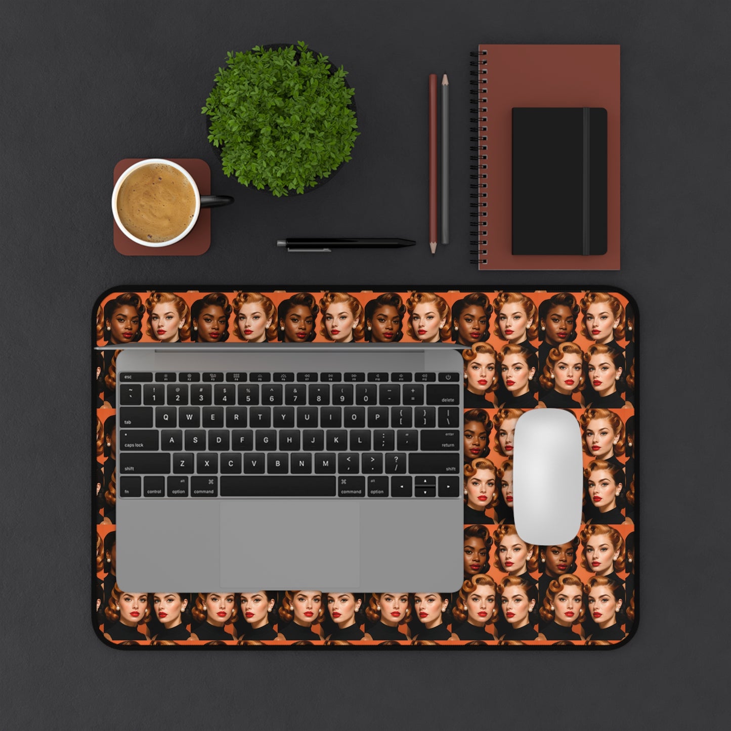 Gagged Desk Mat
