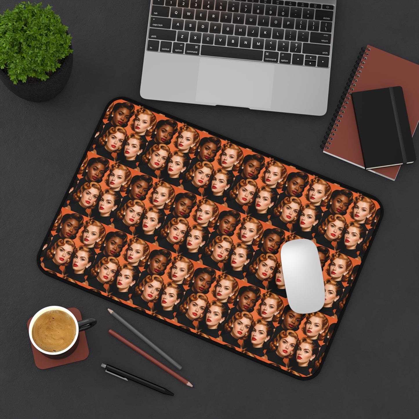 Gagged Desk Mat