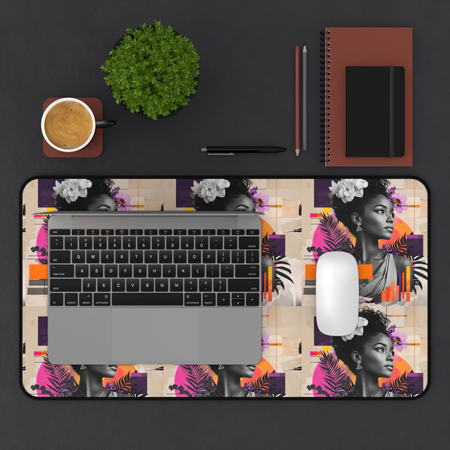 Jazz Date Desk Mat