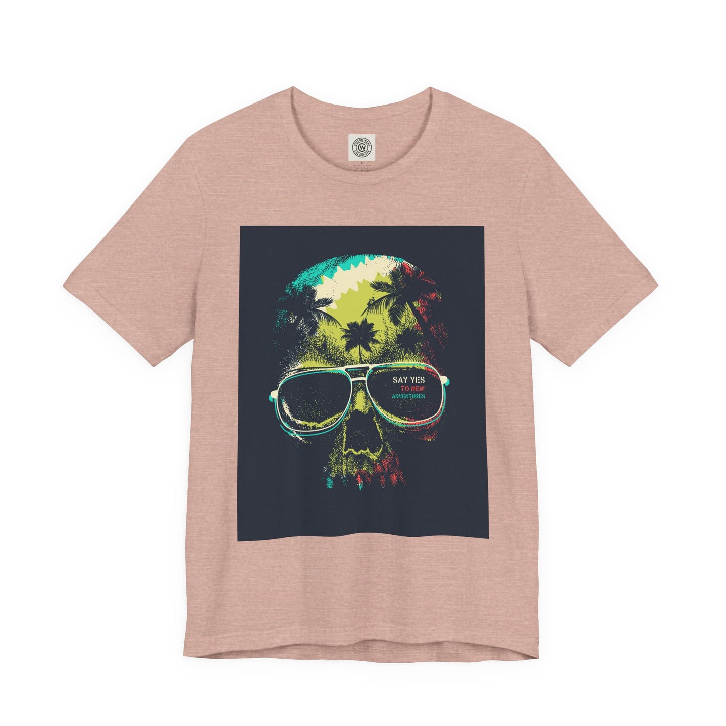 Velvet Skull Tee
