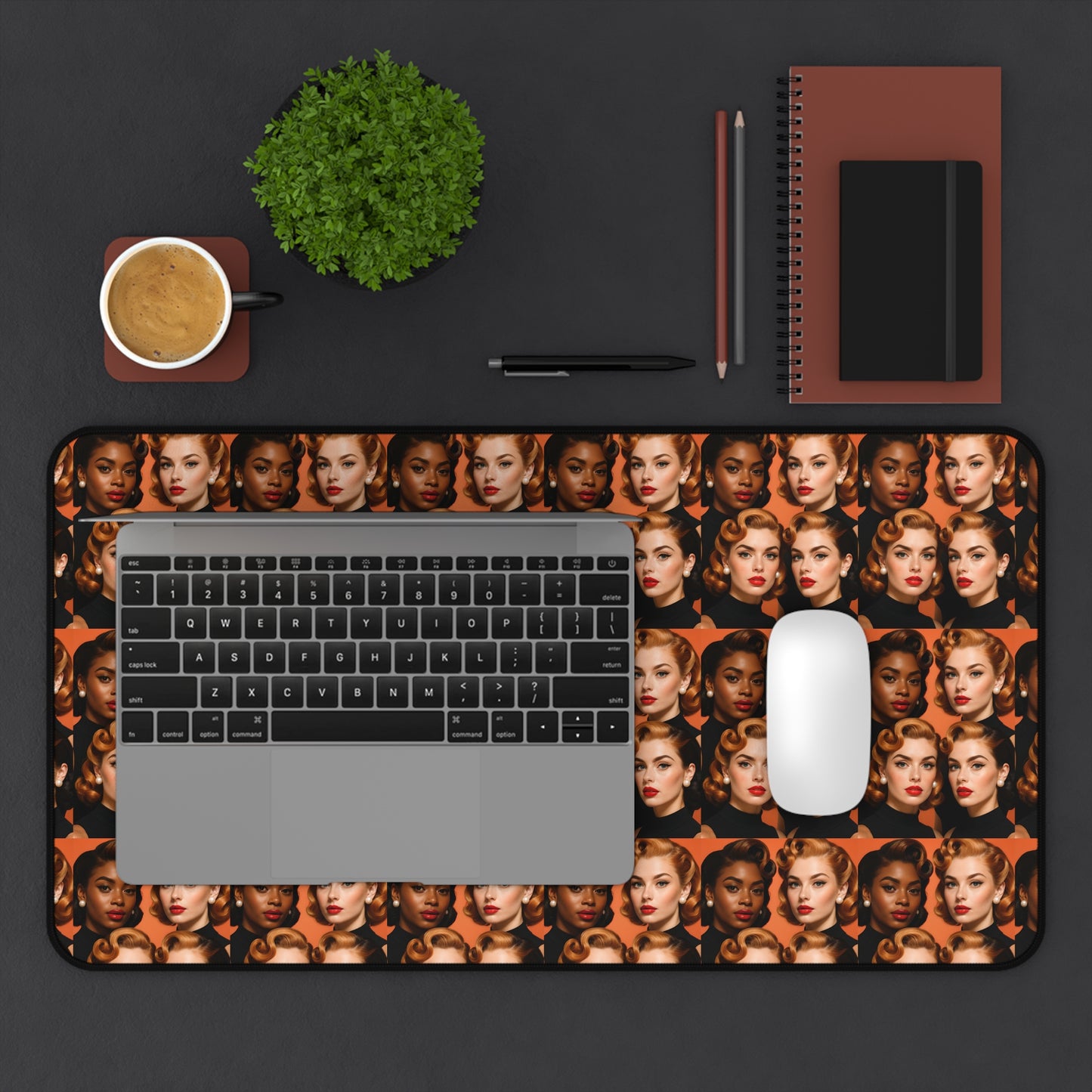 Gagged Desk Mat