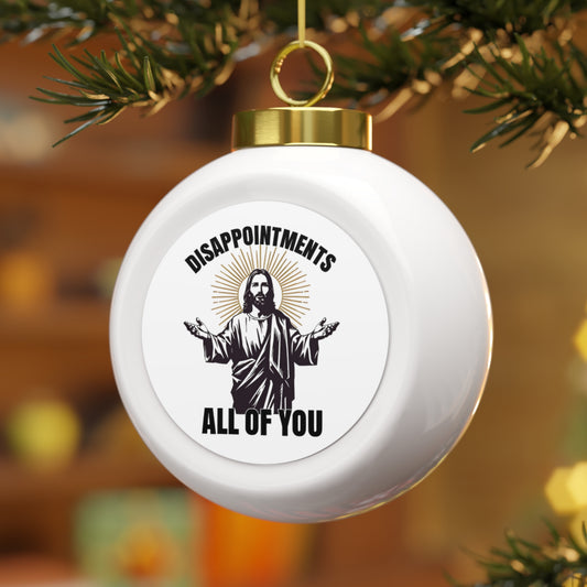 No Snacks For Anyone Christmas Ornament