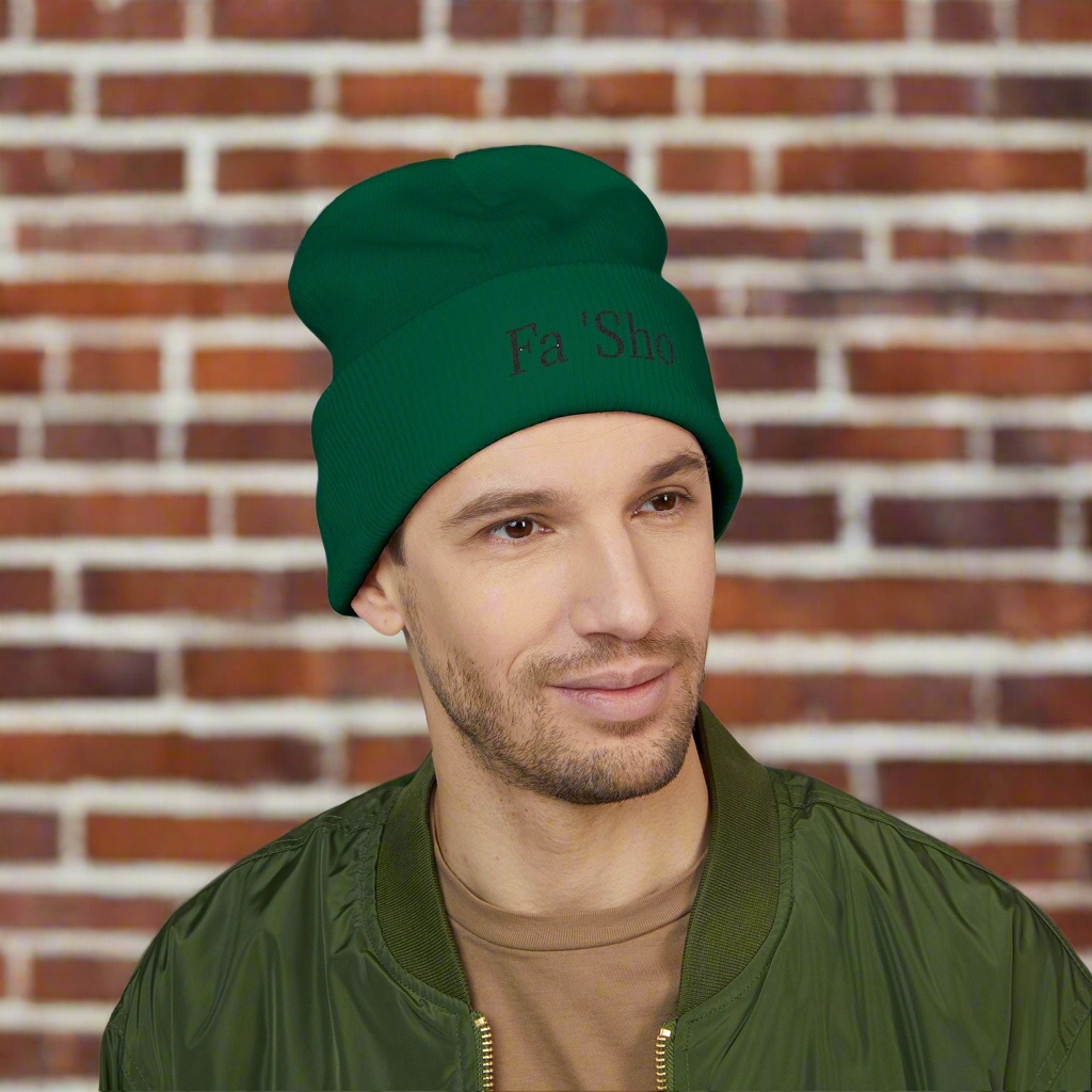 Fa 'Sho Cuffed Beanie
