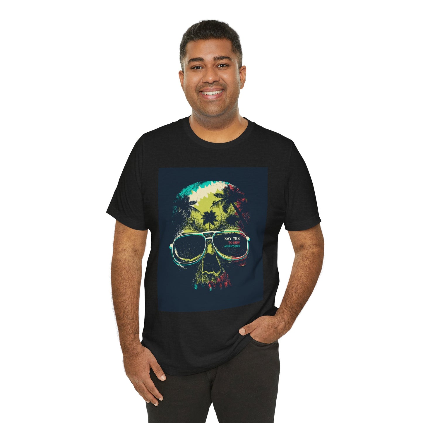 Velvet Skull Tee