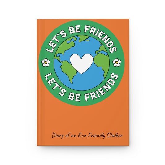 Matte Hardcover Journal with Stalking Title Design