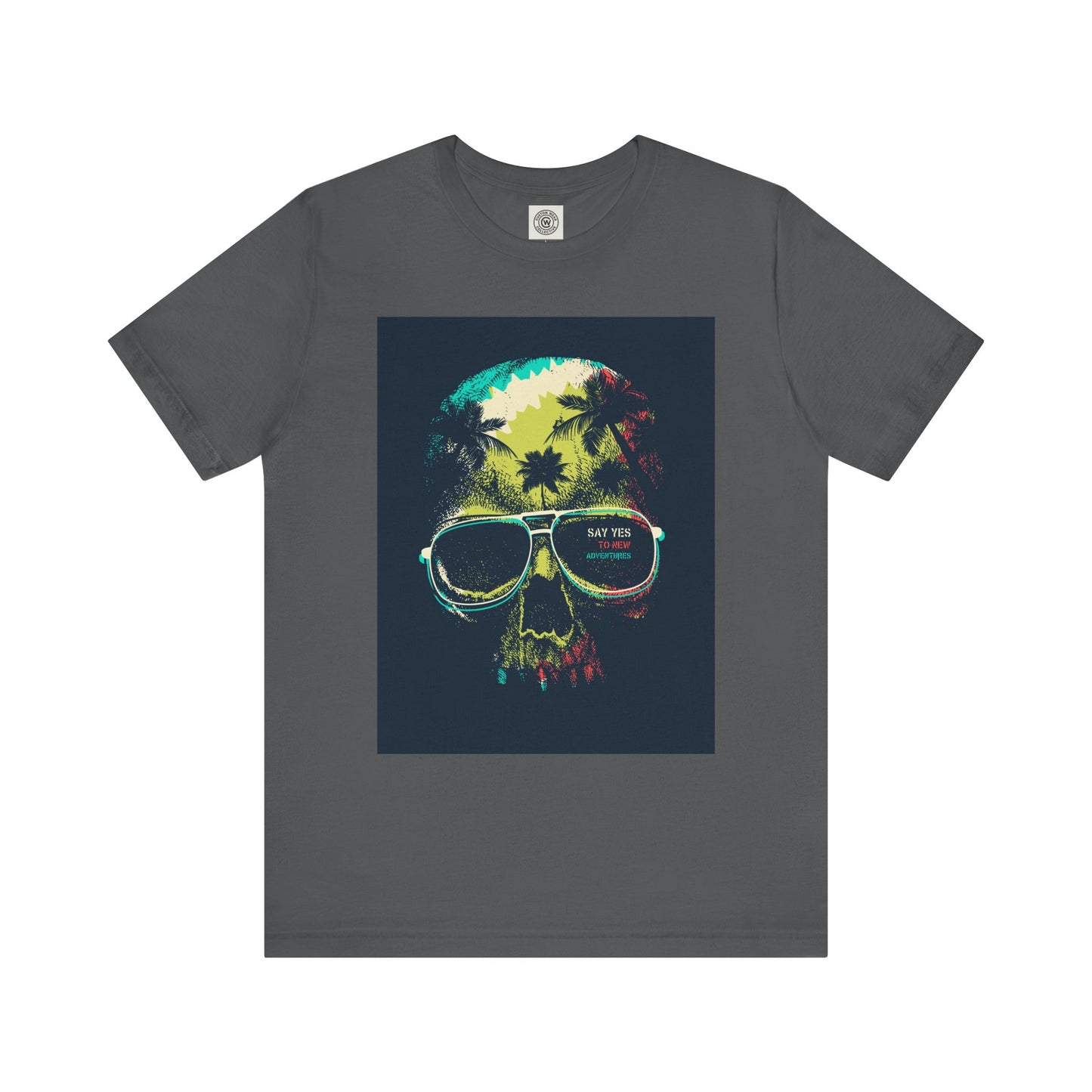 Velvet Skull Tee