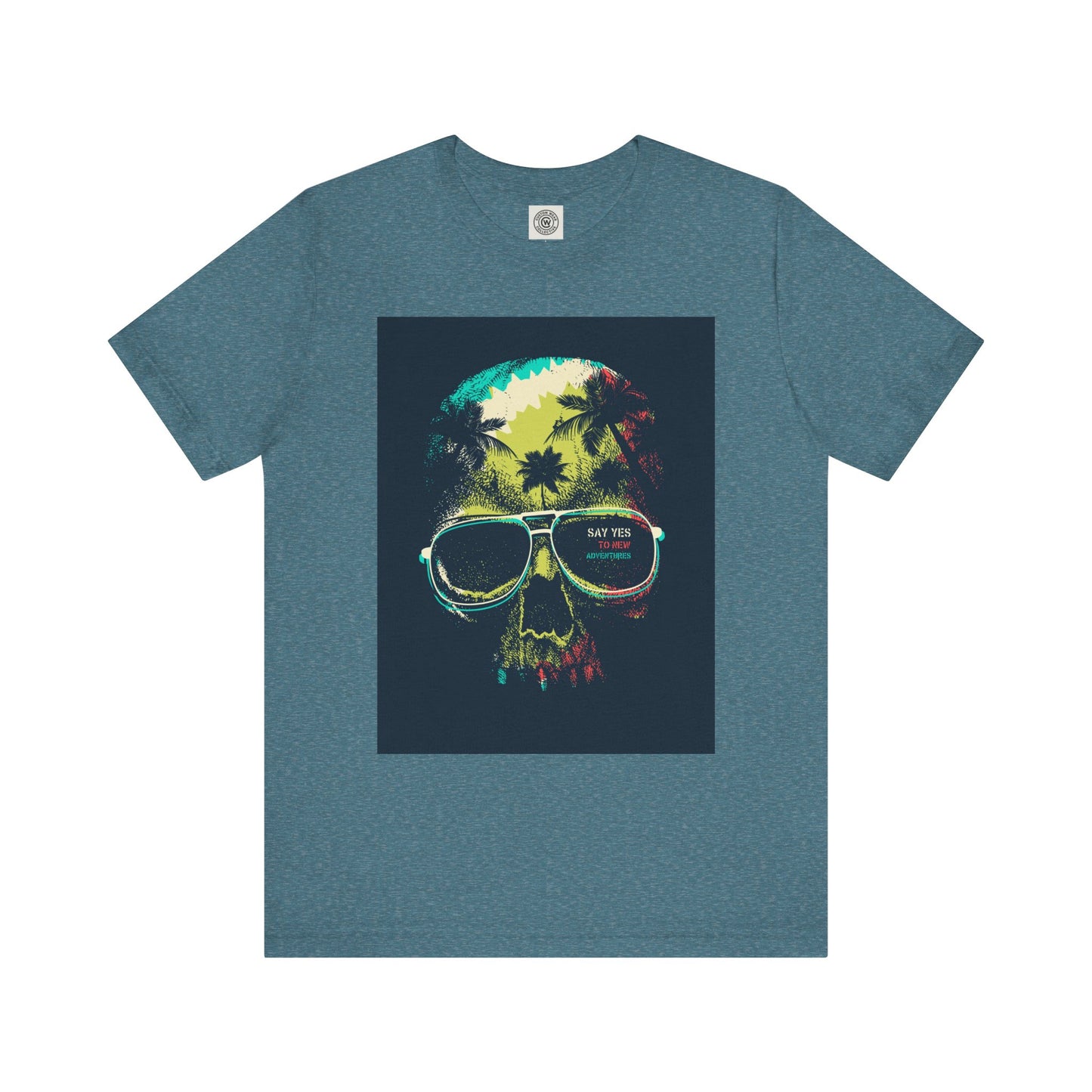 Velvet Skull Tee
