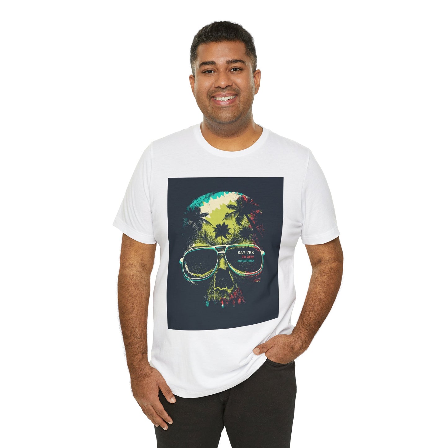 Velvet Skull Tee