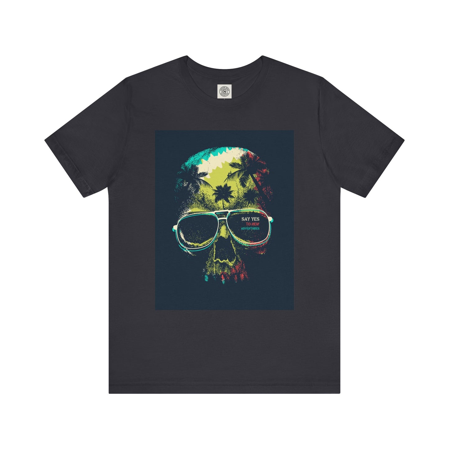 Velvet Skull Tee