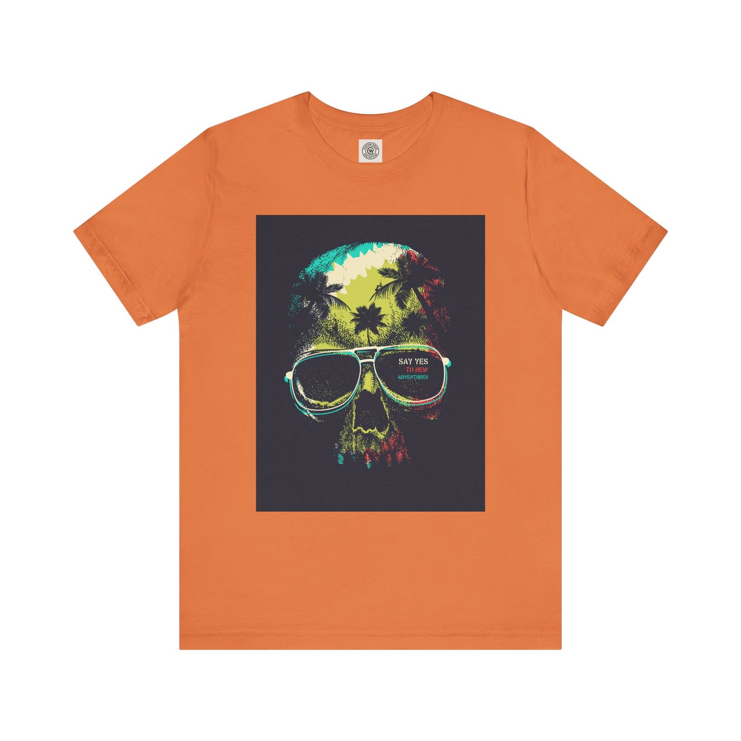 Velvet Skull Tee