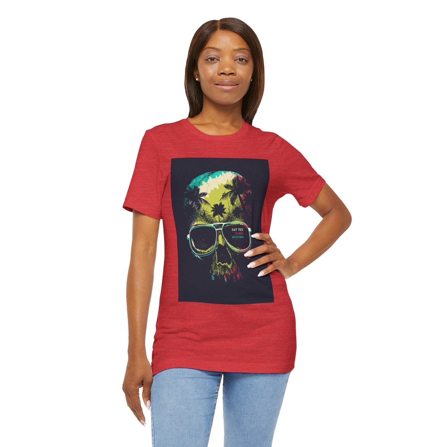 Velvet Skull Tee