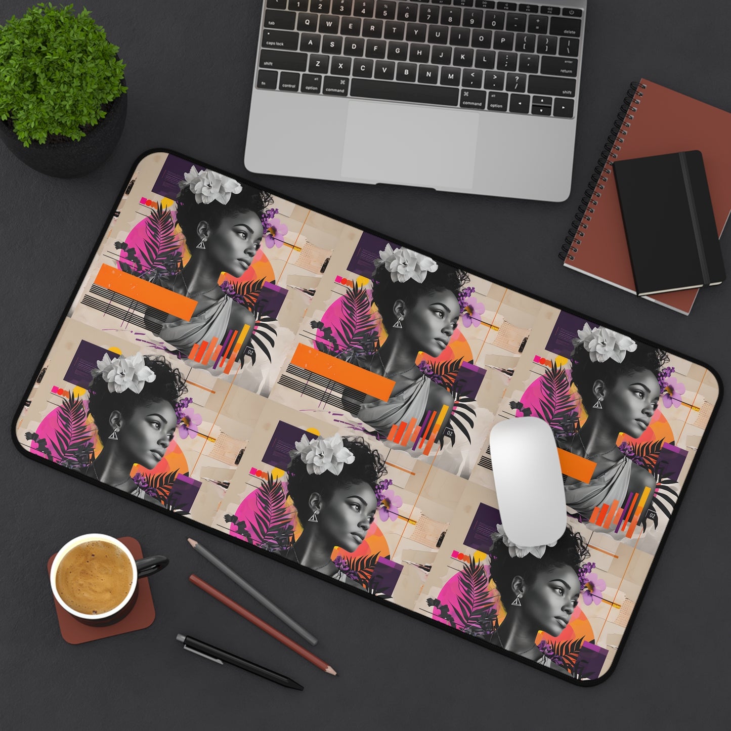 Jazz Date Desk Mat