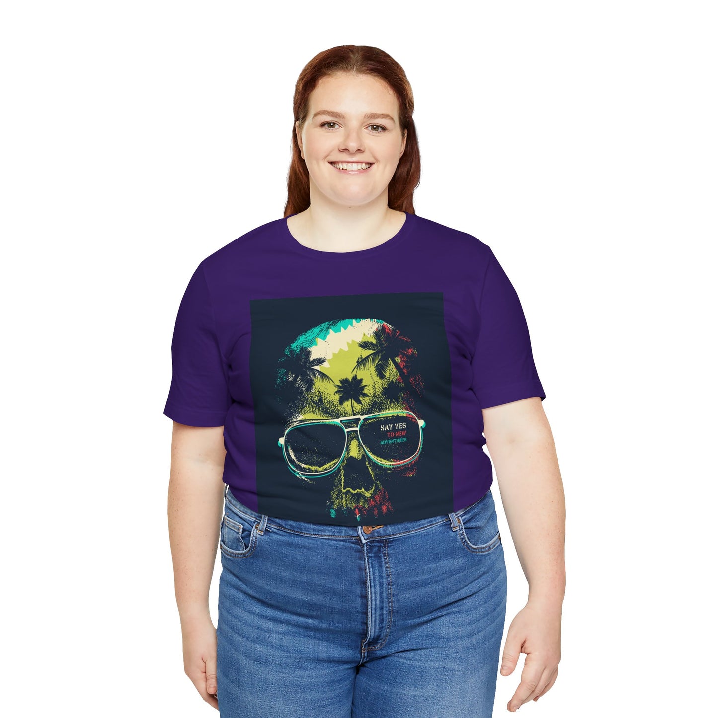 Velvet Skull Tee