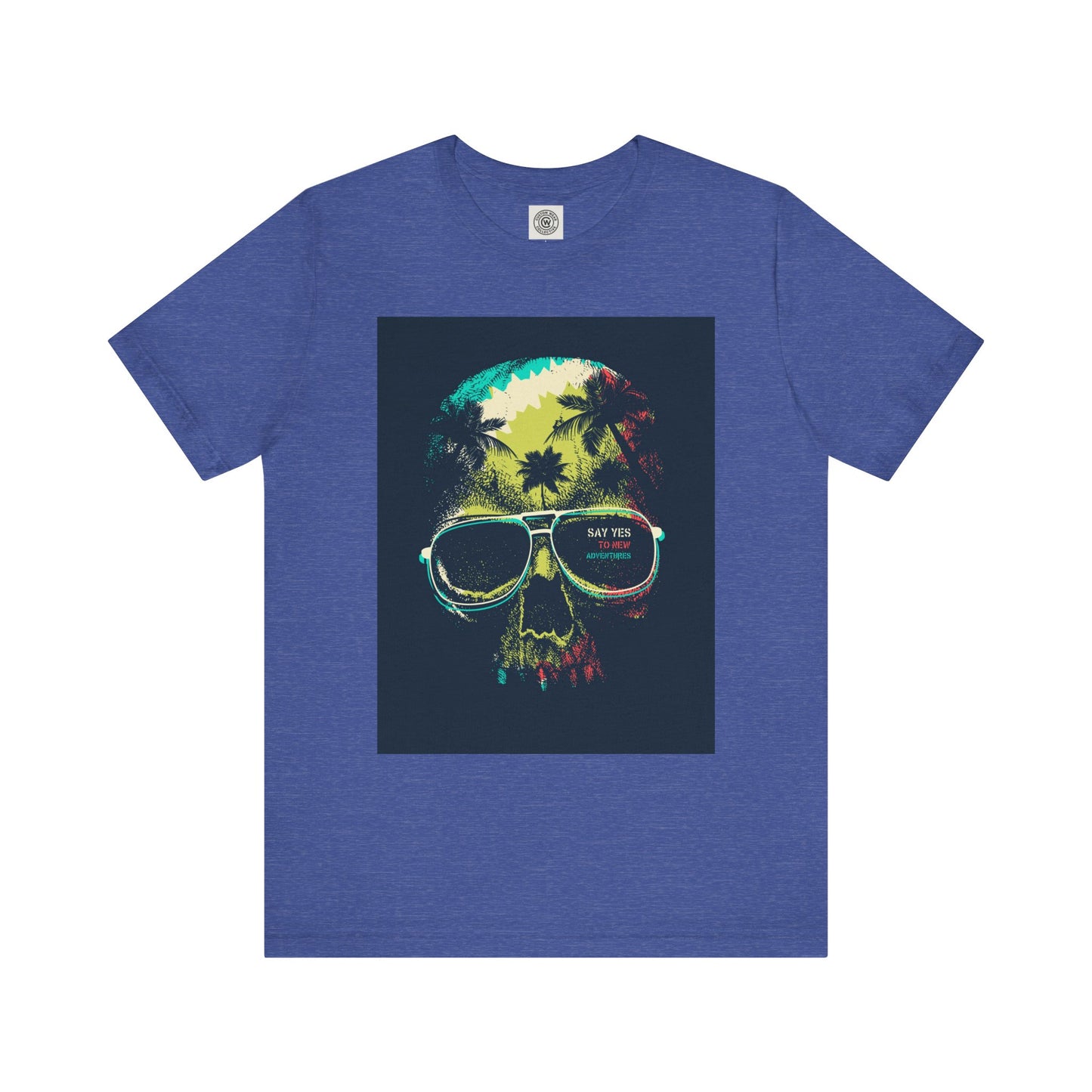 Velvet Skull Tee