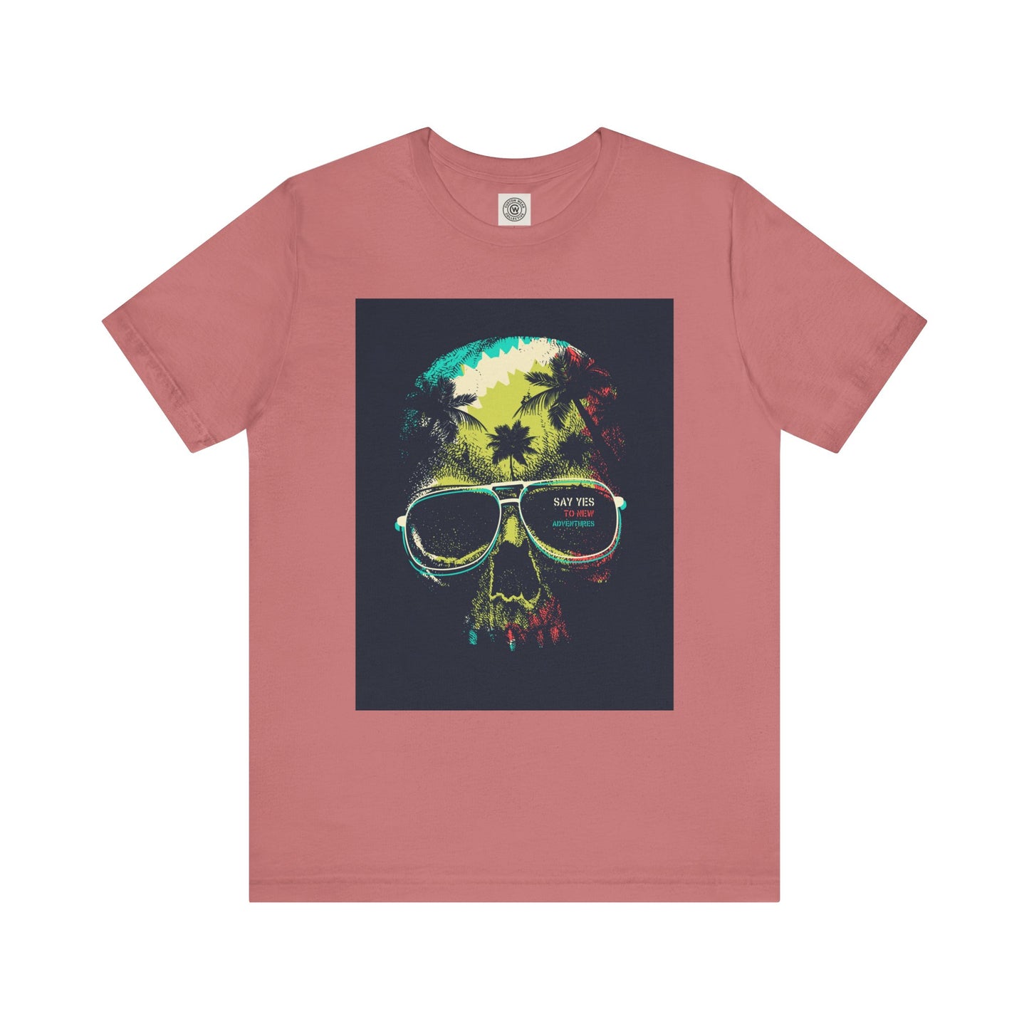 Velvet Skull Tee
