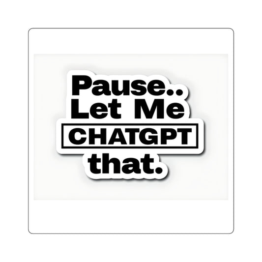 Chatty Bob Sticker